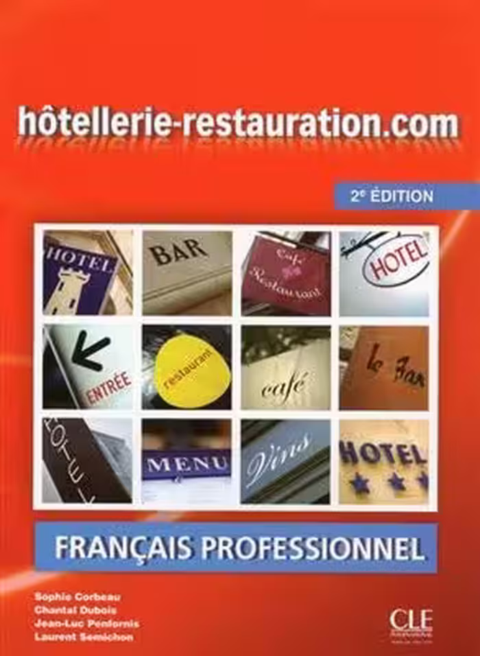کتاب زبان فرانسه هتلری Hotellerie-restauration.com -2eme edition