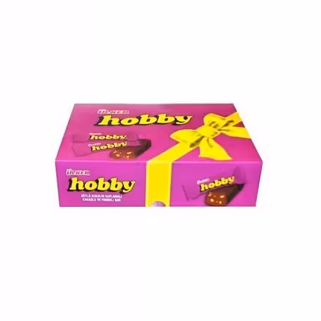 شکلات مینی هوبی بند انگشتی با جعبه 600 گرمی Hobby