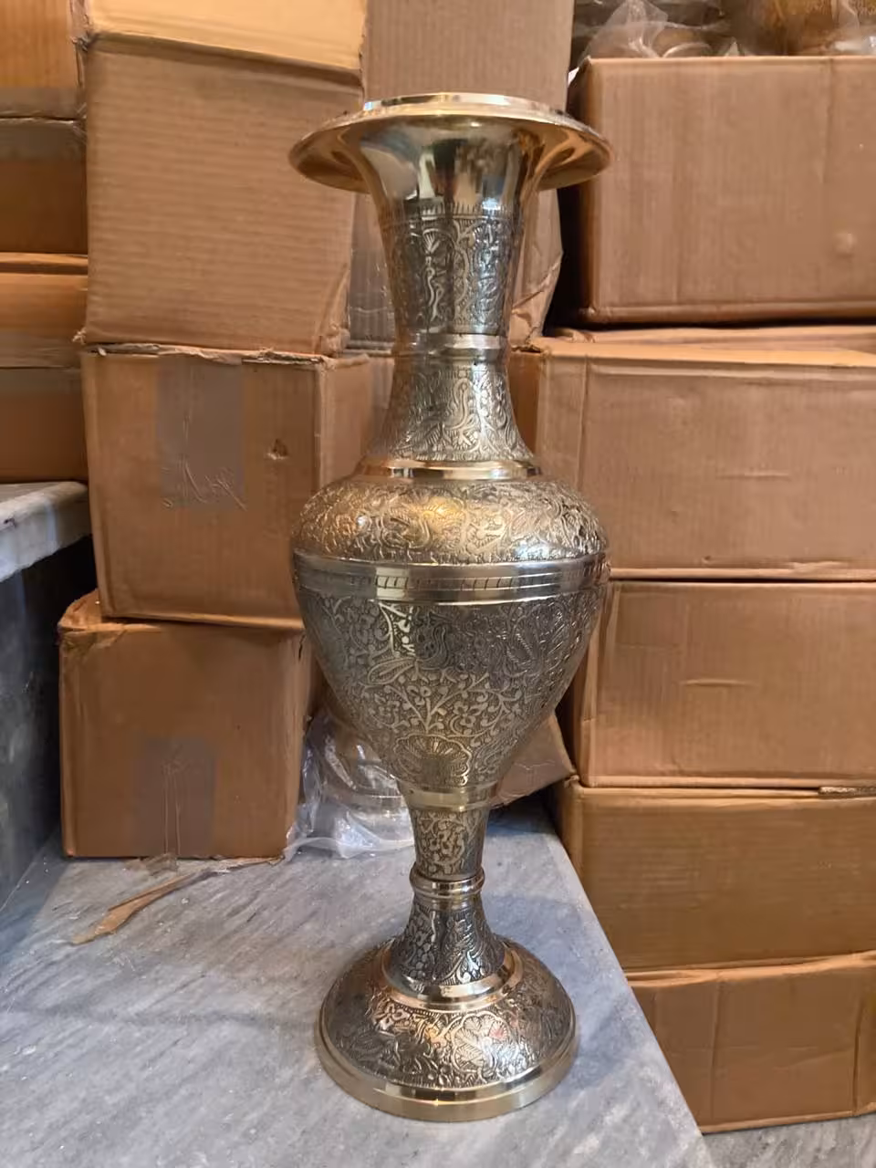 گلدان طاووس 35 سانت