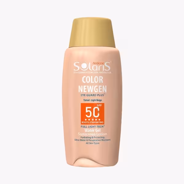 ضد آفتاب کالر نیوژن SPF 50 آردن سولاریس رنگ بژ روشن