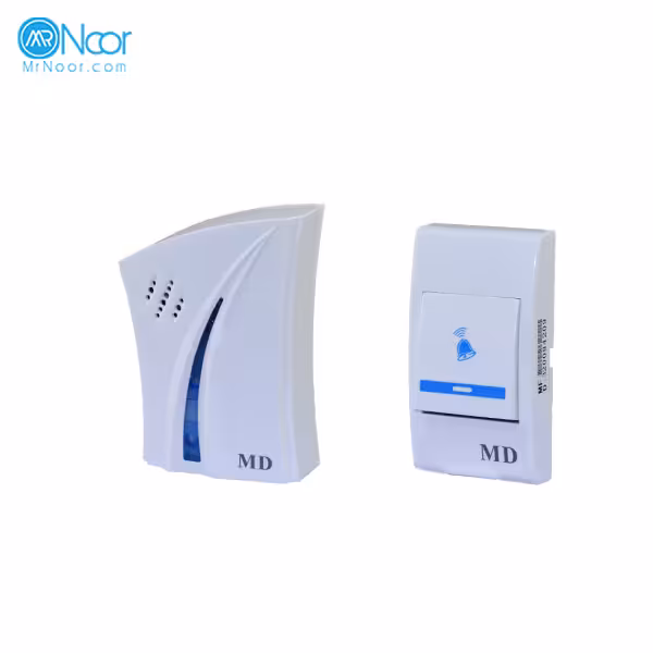 زنگ بی‌سیم باتری‌خور - مستر نور