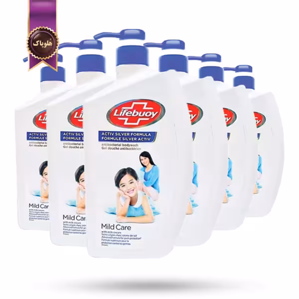 6 عدد شامپو بدن لایف بوی lifebuoy مدل مراقبت ملایم Mild Care حجم 950 میلی لیتر  (اورجینال)