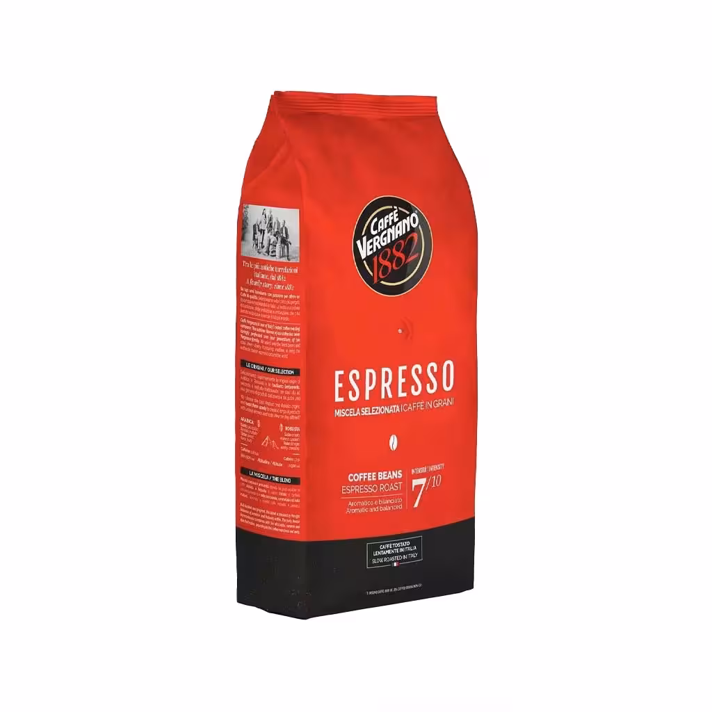 دان قهوه اسپرسو کازا Cafe Vergnano 1882