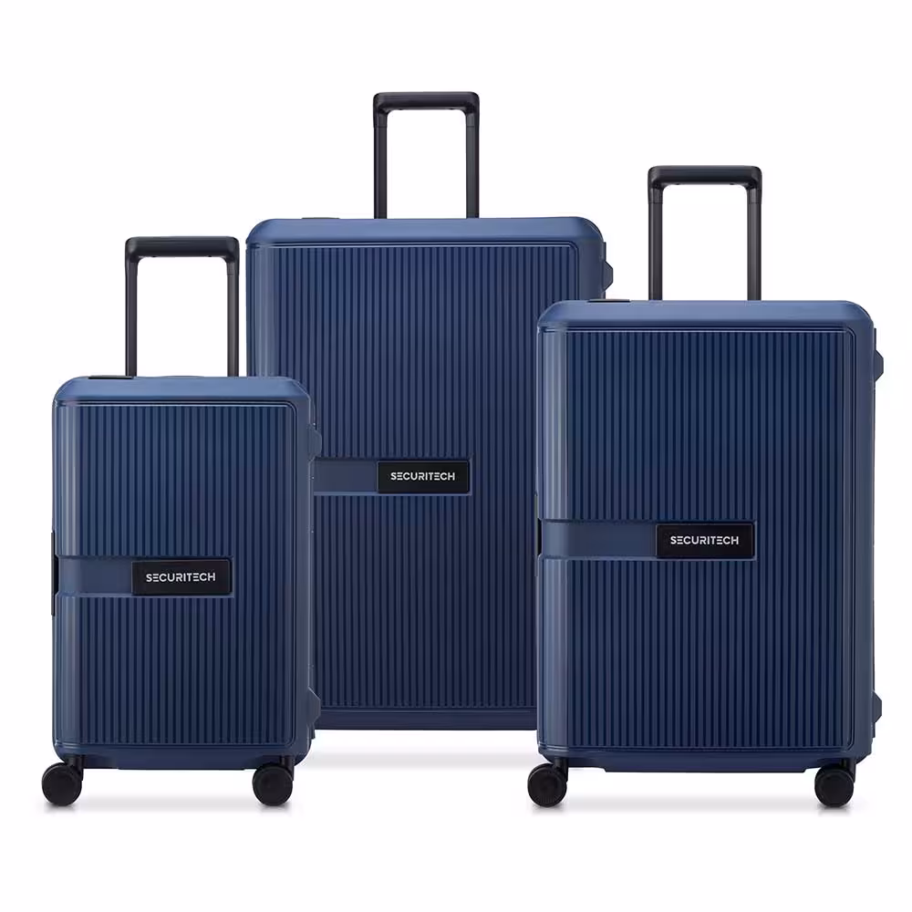 ست چمدان دلسی پلی پروپیلن مدل استون