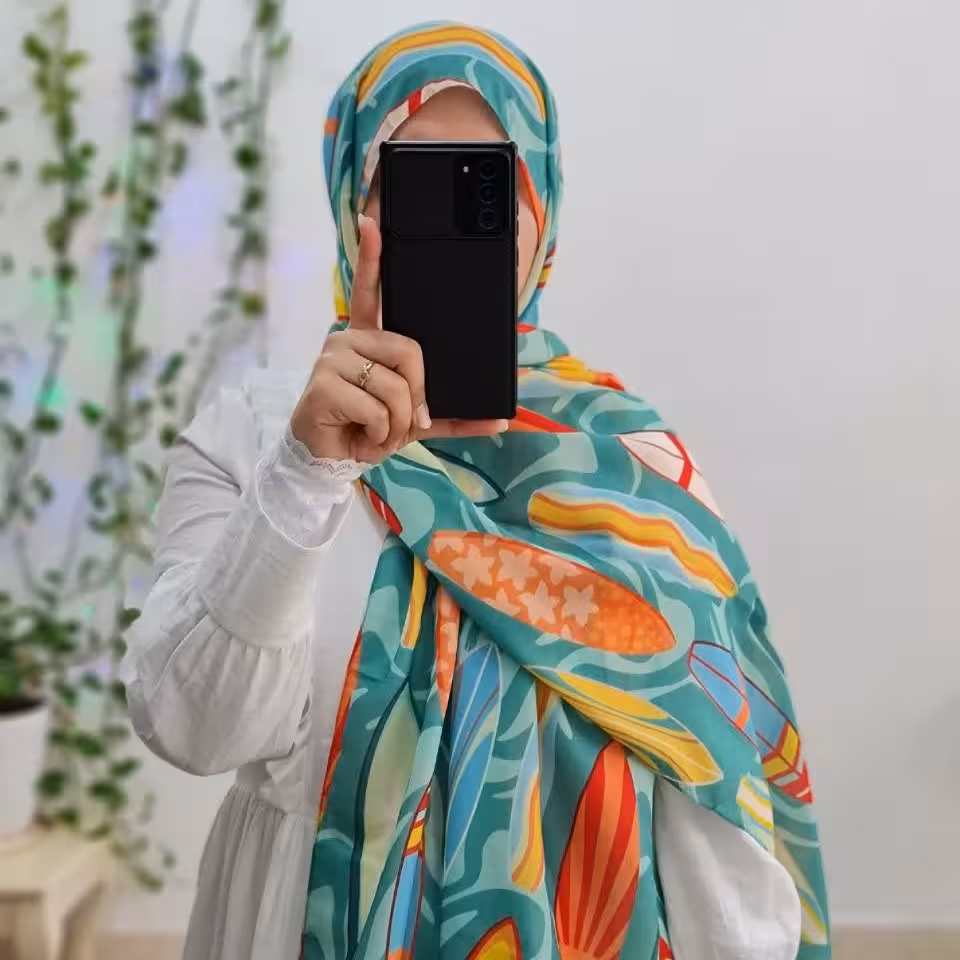 شال نخی خنک تابستونهه