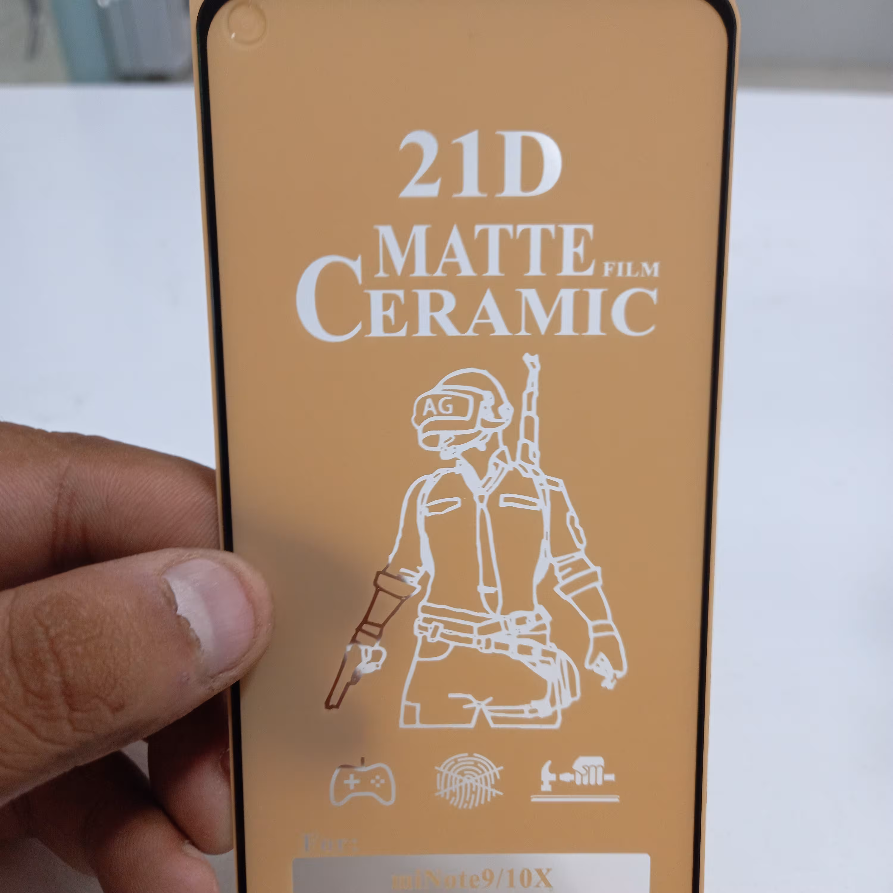 پک  ده عددی گلس مات XIAOMI NOTE9