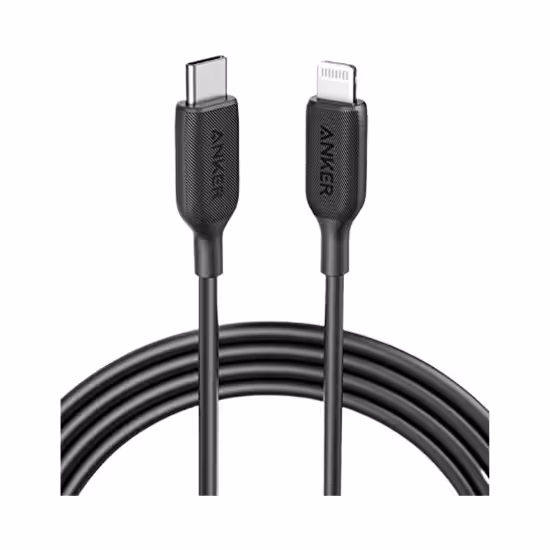 کابل 1.8 متری USB-C به Lightning انکر مدل Anker PowerLine III A8833