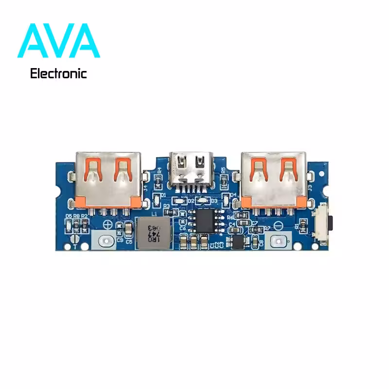 ماژول پاوربانک Fast Charge دارای دو خروجی USB