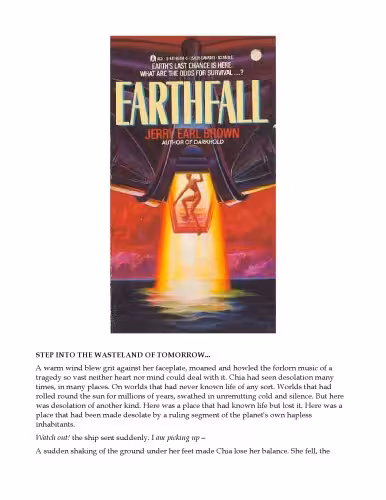 خرید و دانلود نسخه کامل کتاب Earthfall