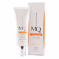 کرم ضد آفتاب رنگی، SPF 50، رنگ بژ طبیعی، حجم 55 میلی‌لیتر، برند MQ