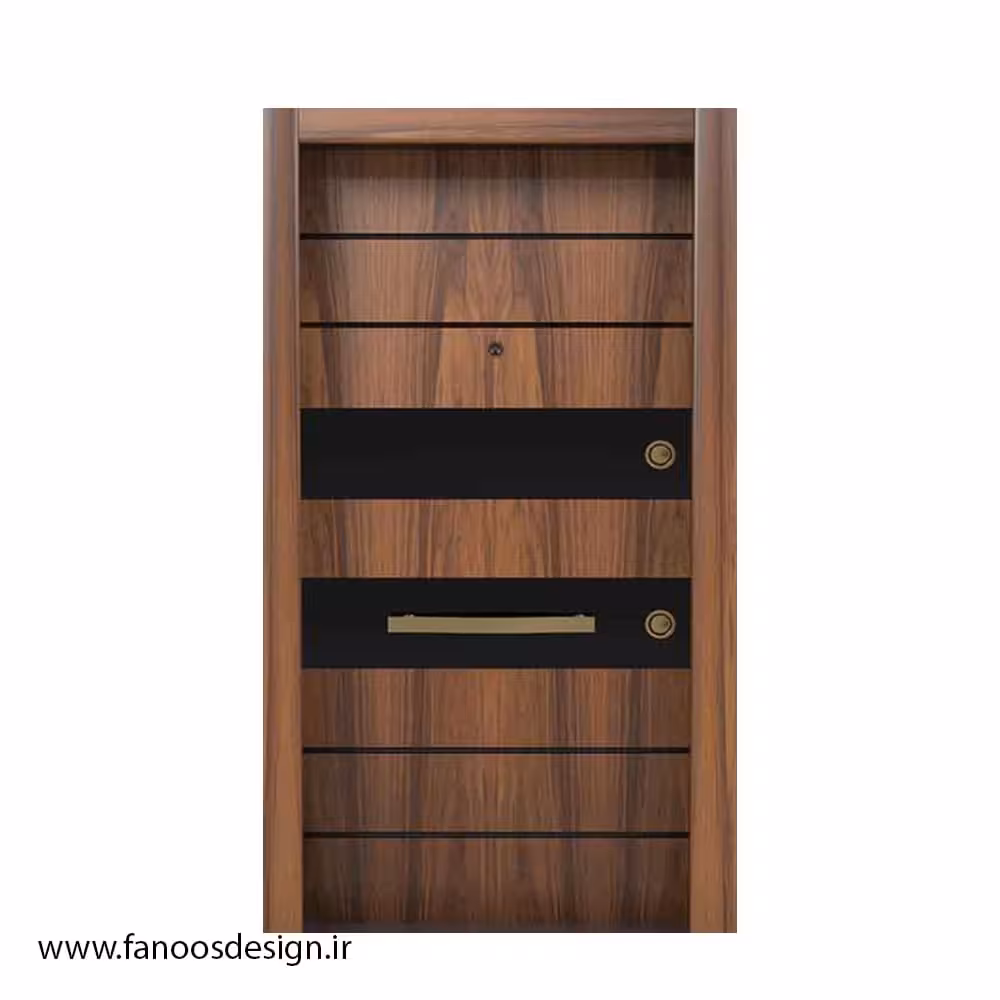 درب ضد سرقت لوکس ایرانی رویه لامینوکس کد 1348