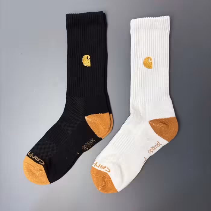 جوراب ساقدار کف حوله ای سری اتلتیک آپتیمیست طرح Carhartt