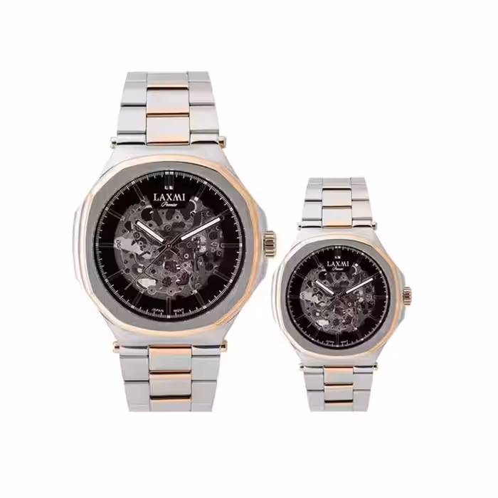 ساعت مچی ست زنانه و مردانه لاکسمی مدل LAXMI 8150-4