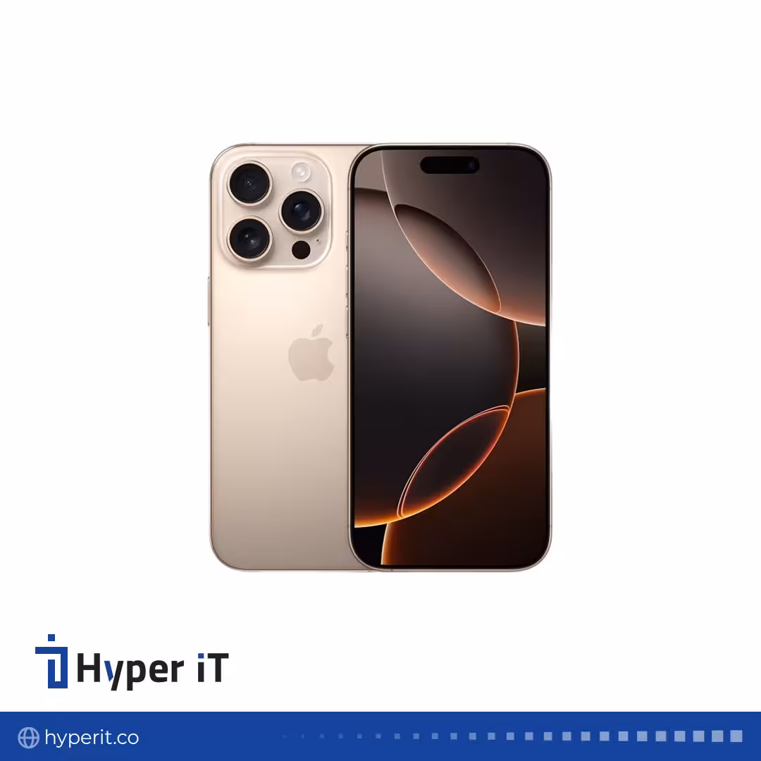 گوشی اپل iPhone 16 Pro Max | حافظه 256 گیگابایت (تیتانیوم صحرایی)