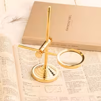 ذره بین برنجی استند دار