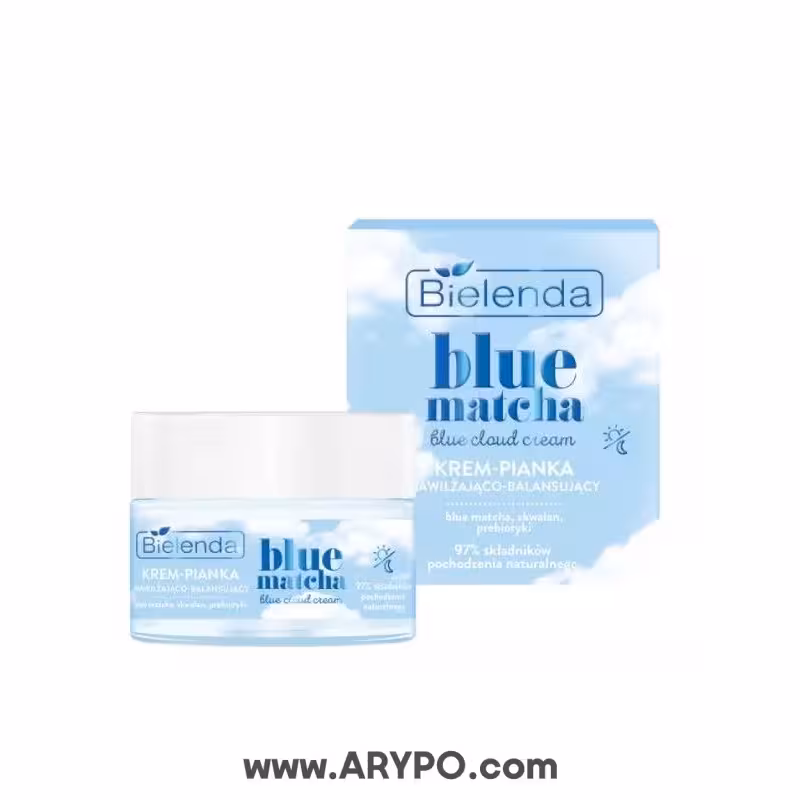 کرم فومی آبرسان بی یلندا مدل blue matcha