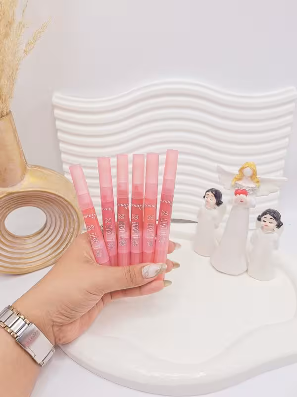 رژگونه پد دار قلمی پیچی Rimocoo کد 5045