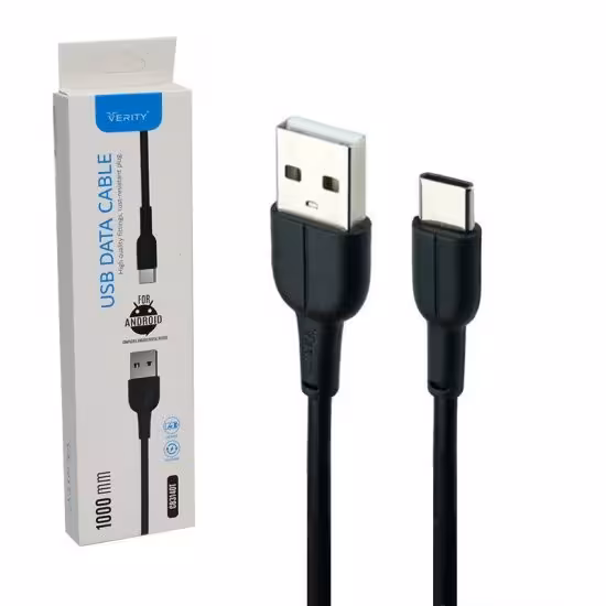 کابل تایپ سی وریتی (VERITY) طول 1 متر مدل CB-3140T

