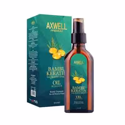 روغن بامبو کراتین اکسویل حجم 100 میل AXWELL BAMBO KERATIN