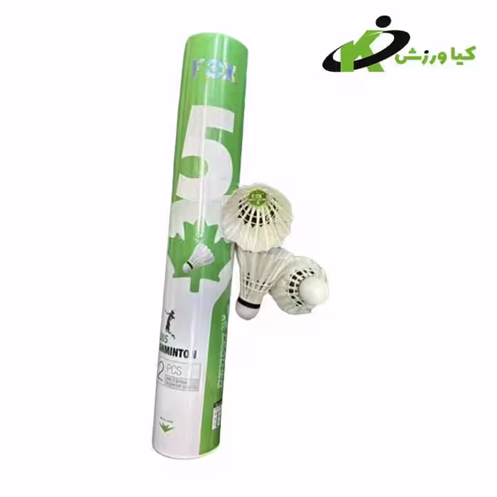 خرید توپ بدمینتون پر دار فوکس 12 تایی کد kv0952