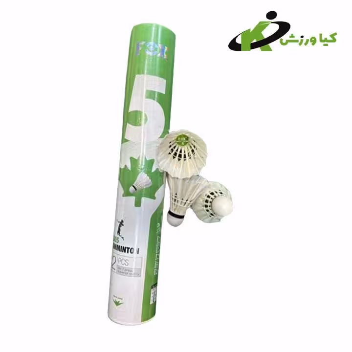 خرید توپ بدمینتون پر دار فوکس 12 تایی کد kv0952