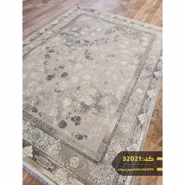 فرش ماشینی کاشان1200شانه تراکم3600سایز12متری کد32021(باارسال رایگان)