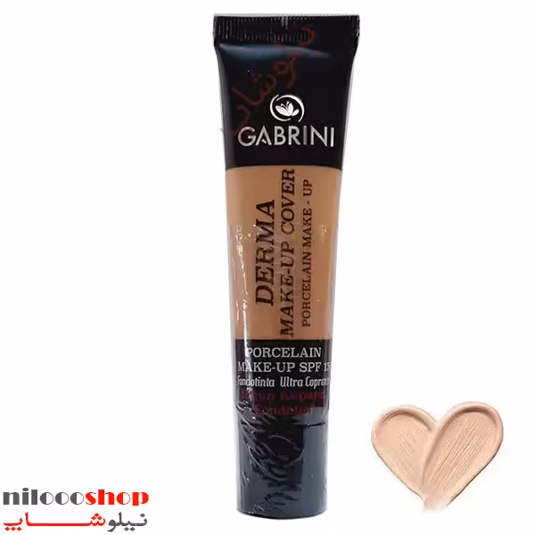 کرم پودر گابرینی مدل DERMA شماره 101 حجم 40 میلی لیتر