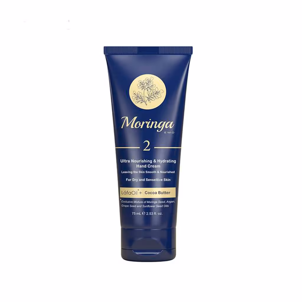 کرم دست فوق مغذی و آبرسان 2 مورینگا امو مناسب پوست خشک و حساس | Moringa Ultra Nourishing Hand Cream For Dry Skin 2