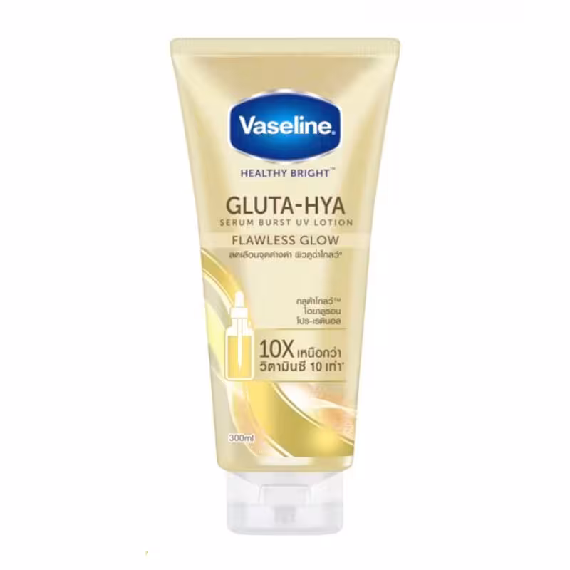 لوسیون روشن کننده بدن وازلین Vaseline مدل Gluta-hya حجم 300ml