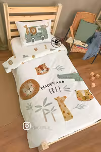 ست خواب نوجوان طرح حیوانات ماجراجو