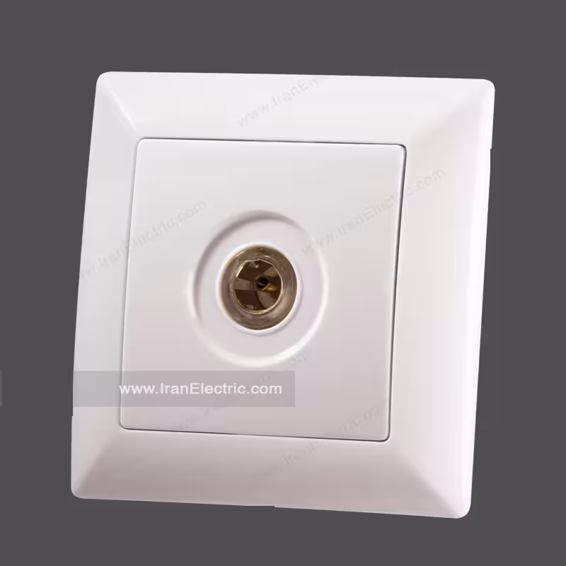 پریز آنتن تلویزیون الیزه سفید