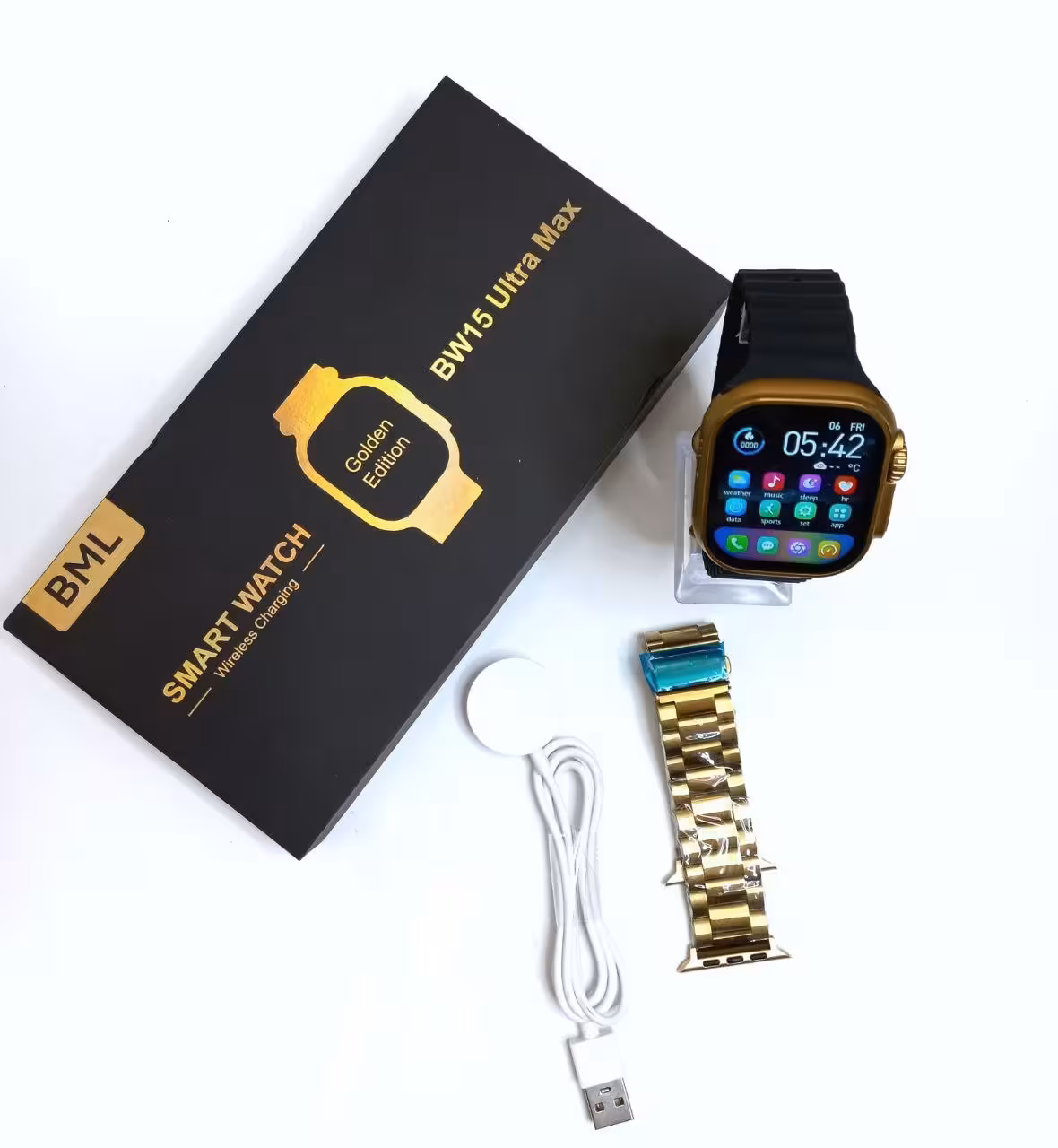 ساعت هوشمند اولترا مدل BW15 Ultra Max