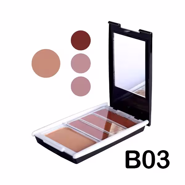 پالت رژگونه و هایلایتر پرامیننت شماره B03