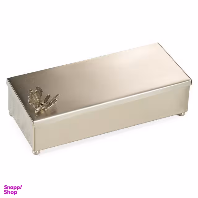 جا کاردی مستطیل دربدار سالینو مدل پروانه نقره ای کد N-410