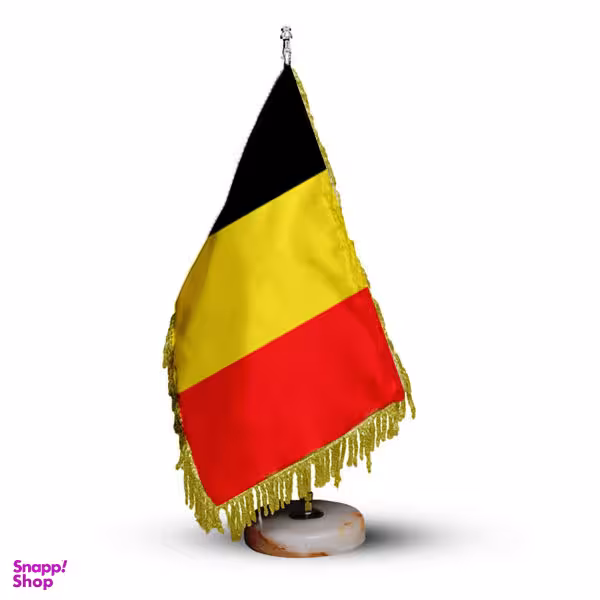 پرچم رومیزی مدل بلژیک