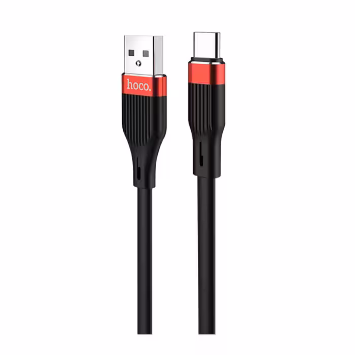 کابل تبدیل USB به USB-C هوکو مدل U72 Silicone طول 1.2 متر