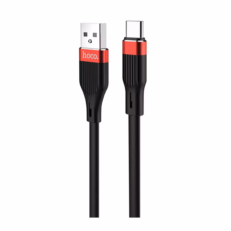 کابل تبدیل USB به USB-C هوکو مدل U72 Silicone طول 1.2 متر