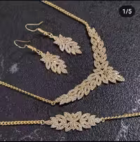 سرویس جواهری نگین دار زنانه در 4 طرح خاص و شیک برند معروف استیل💍