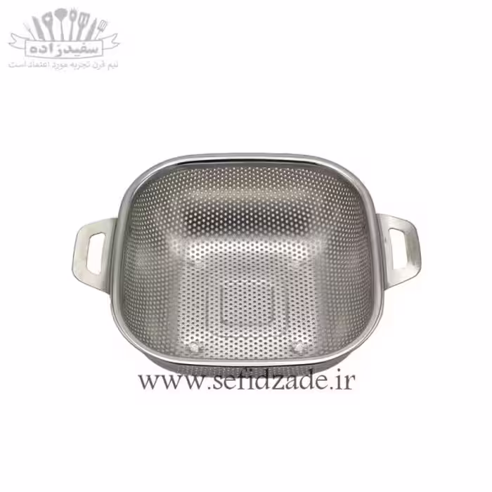آبکش استیل پانچ مربعی سایز 22