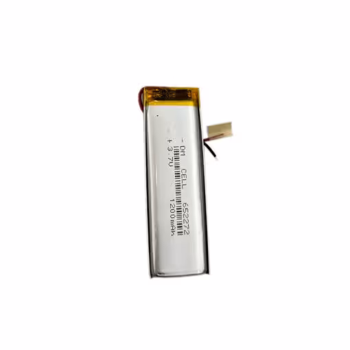 باتری لیتیوم پلیمر 3.7 ولت 1200 میلی آمپر 652272