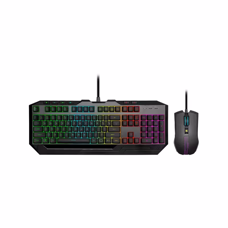 کیبورد و ماوس کولرمستر مدل Devastator 3 RGB