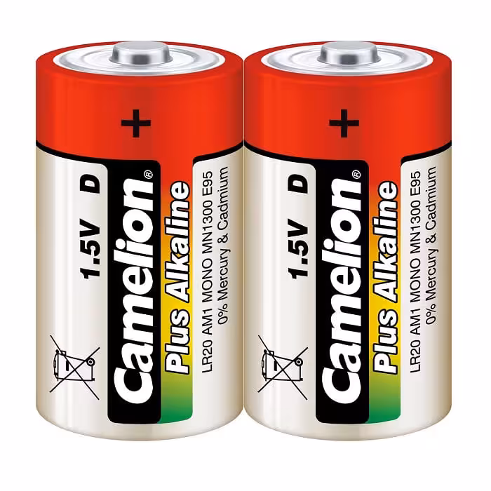 باتری کملیون سایز بزرگ پلاس آلکالاین