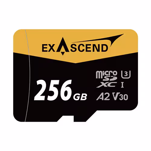 کارت حافظه microSD اکساسند Exascend Catalyst UHS-I microSDXC 256GB 175MB/S Memory Card V30