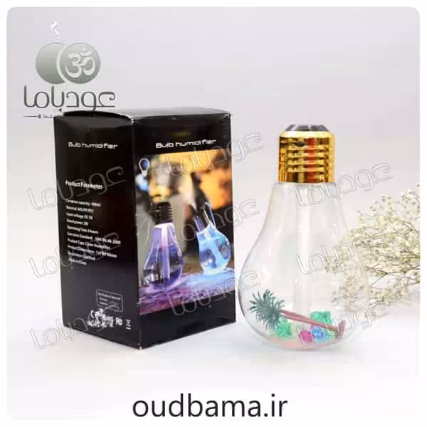 دستگاه بخار سرد لامپ حبابی چراغ دار BULB HUMIDIFIER