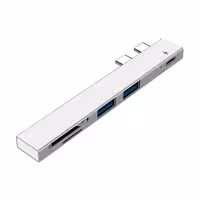داک دوگانه (5در1) Type-C برای Macbook Pro 13 15 Air Mi Pro