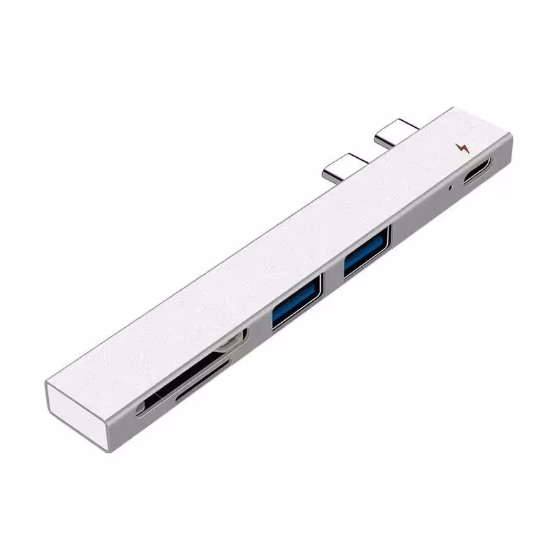 داک دوگانه (5در1) Type-C برای Macbook Pro 13 15 Air Mi Pro