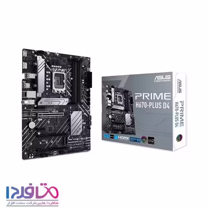 مادربرد ایسوس مدل PRIME H670-PLUS D4