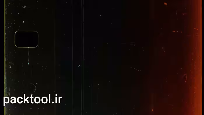 دانلود فوتیج اورلی خط و خش و بافت کثیف گرینی Film Overlay With Scratches And Grain - پک تول