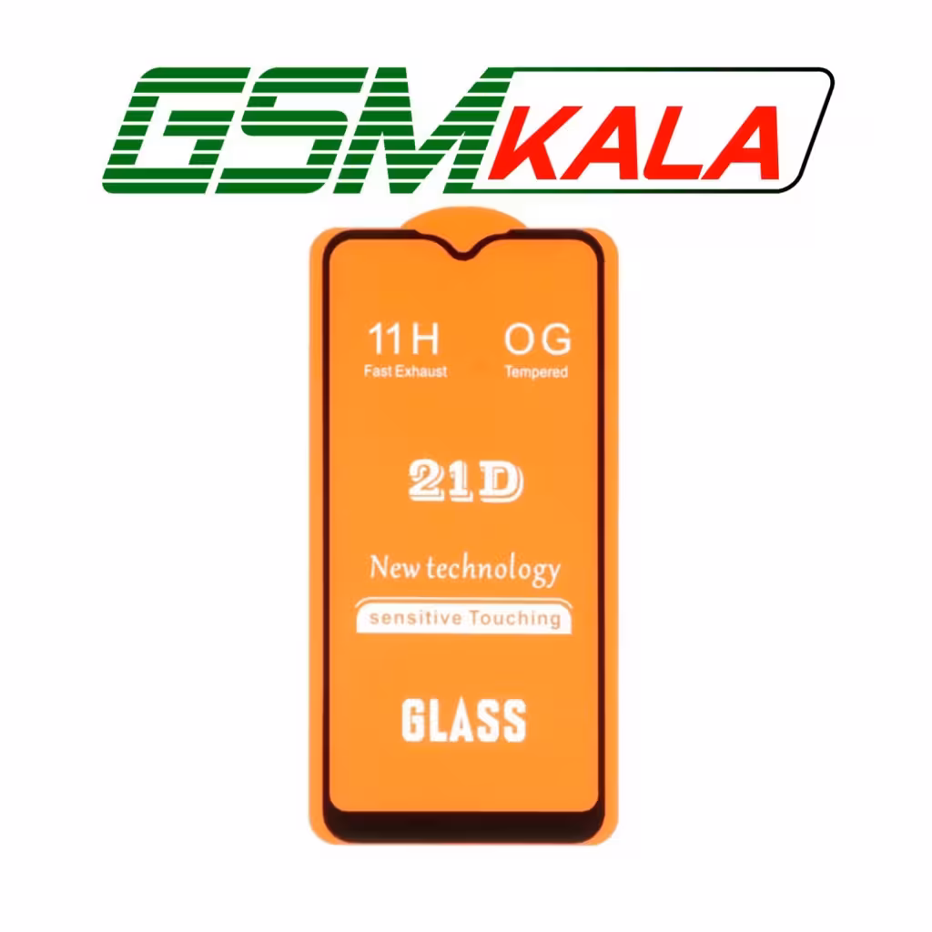 گلس شیشه ای Samsung A01 - M01 - A40 - Full Cover 21D