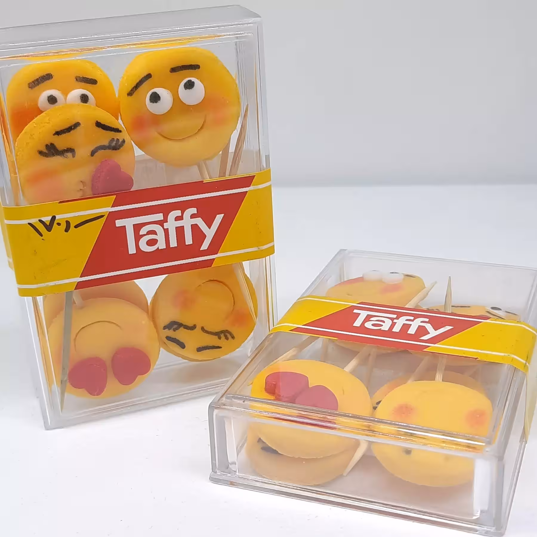 گل فوندانت تزئینی خلالی طرح ایموجی